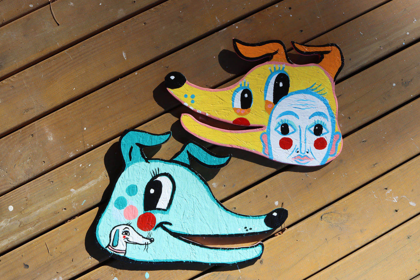 Green Dog and Little Dog