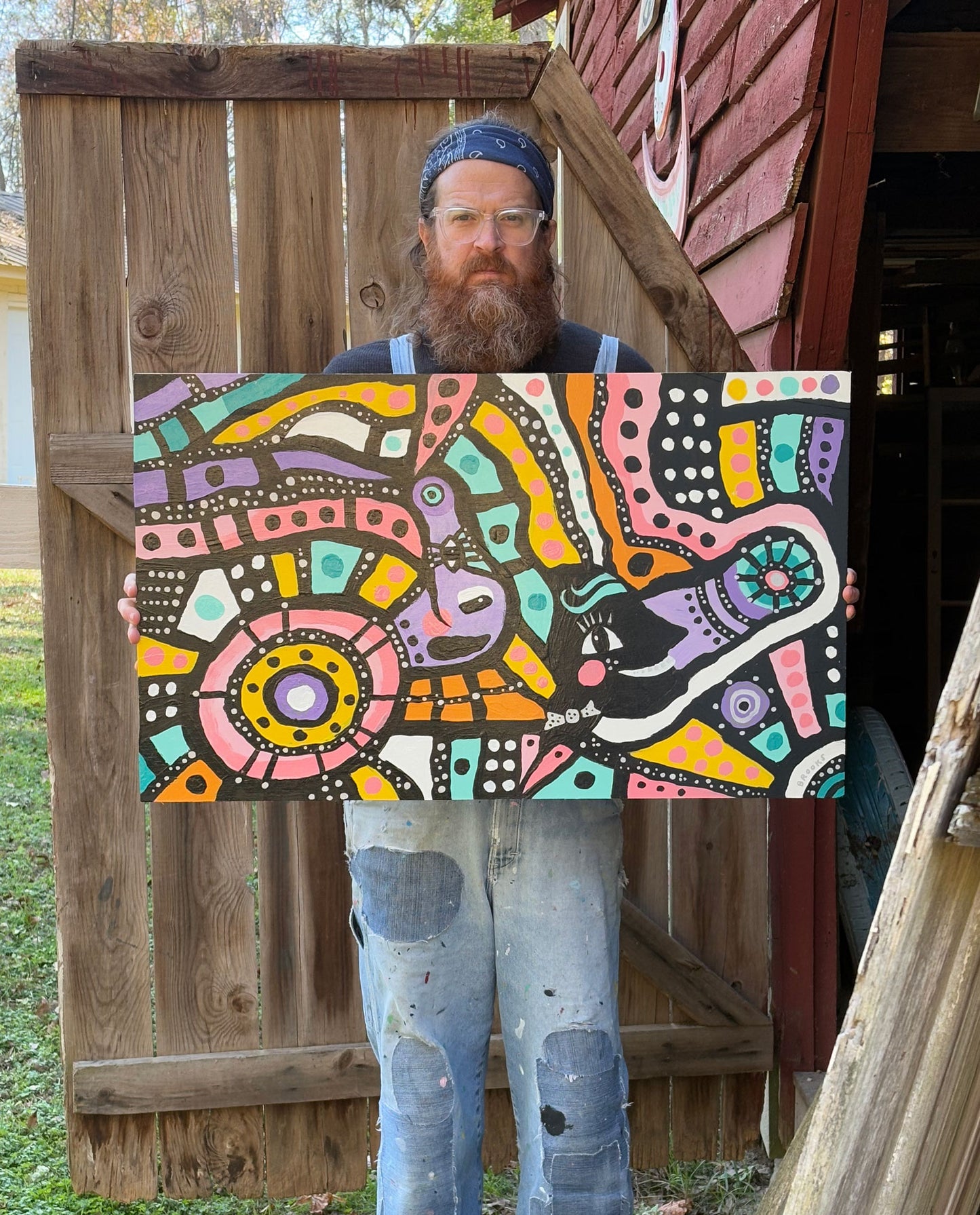 This Painting Was Originally About A Horse