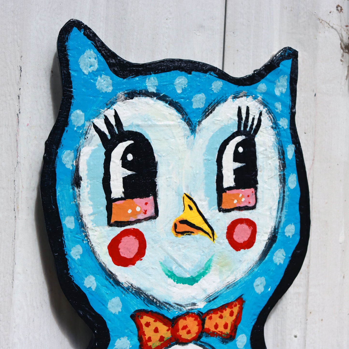 Big Blue Owl and Baby Blue