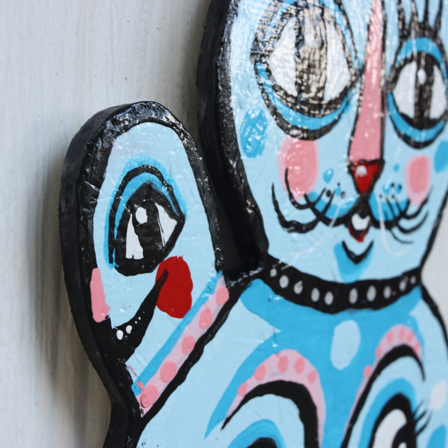Blue Cat and Tail