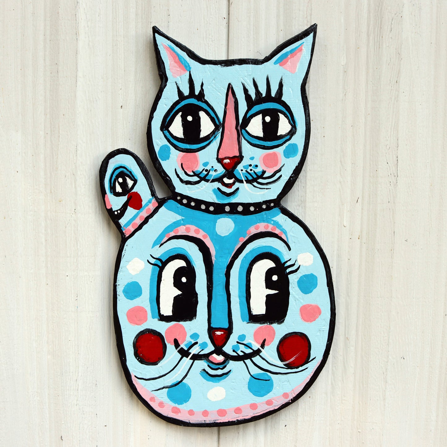Blue Cat and Tail