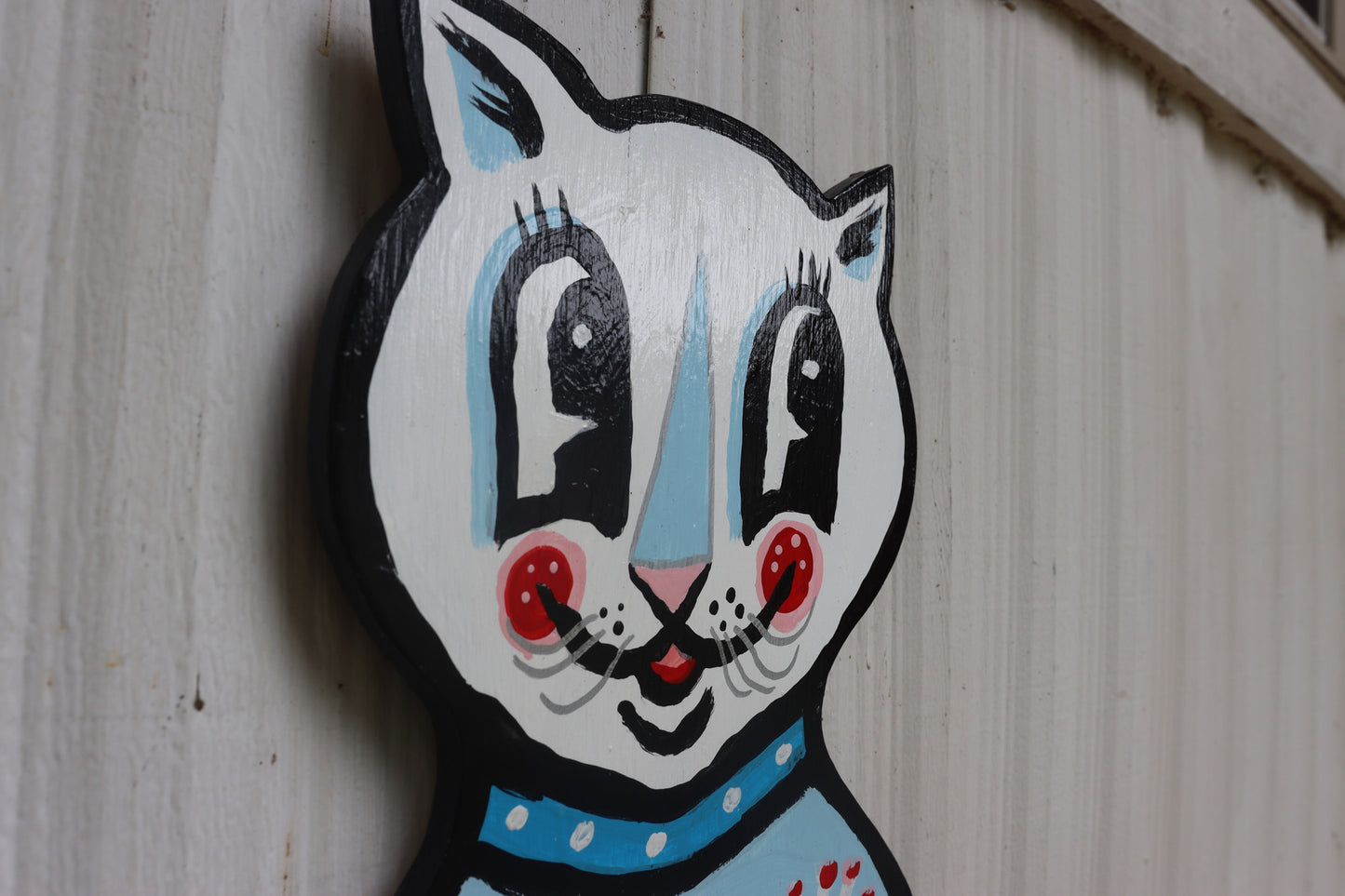 Cat With Flowers