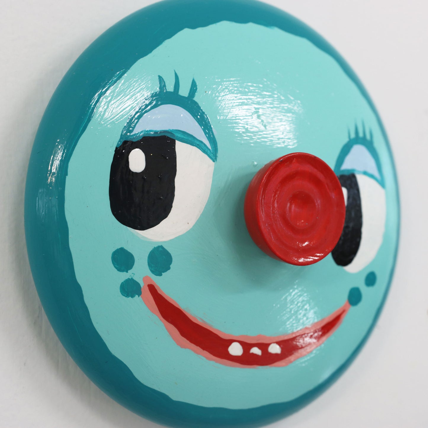 Double Teal Pot Top