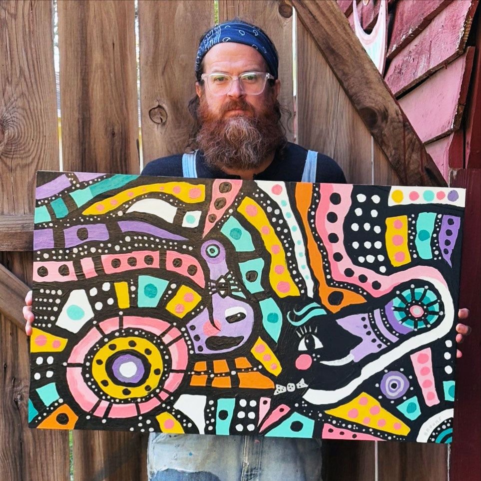 This Painting Was Originally About A Horse