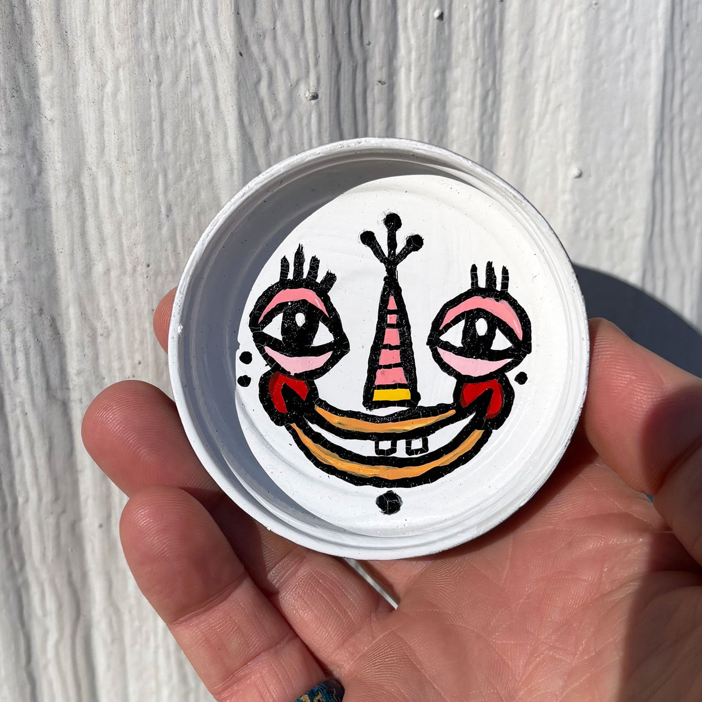 Magnet Men Lid White