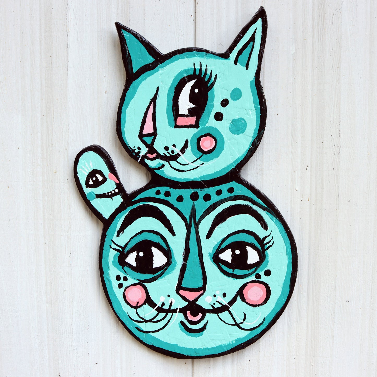 Mint Cat and Tail