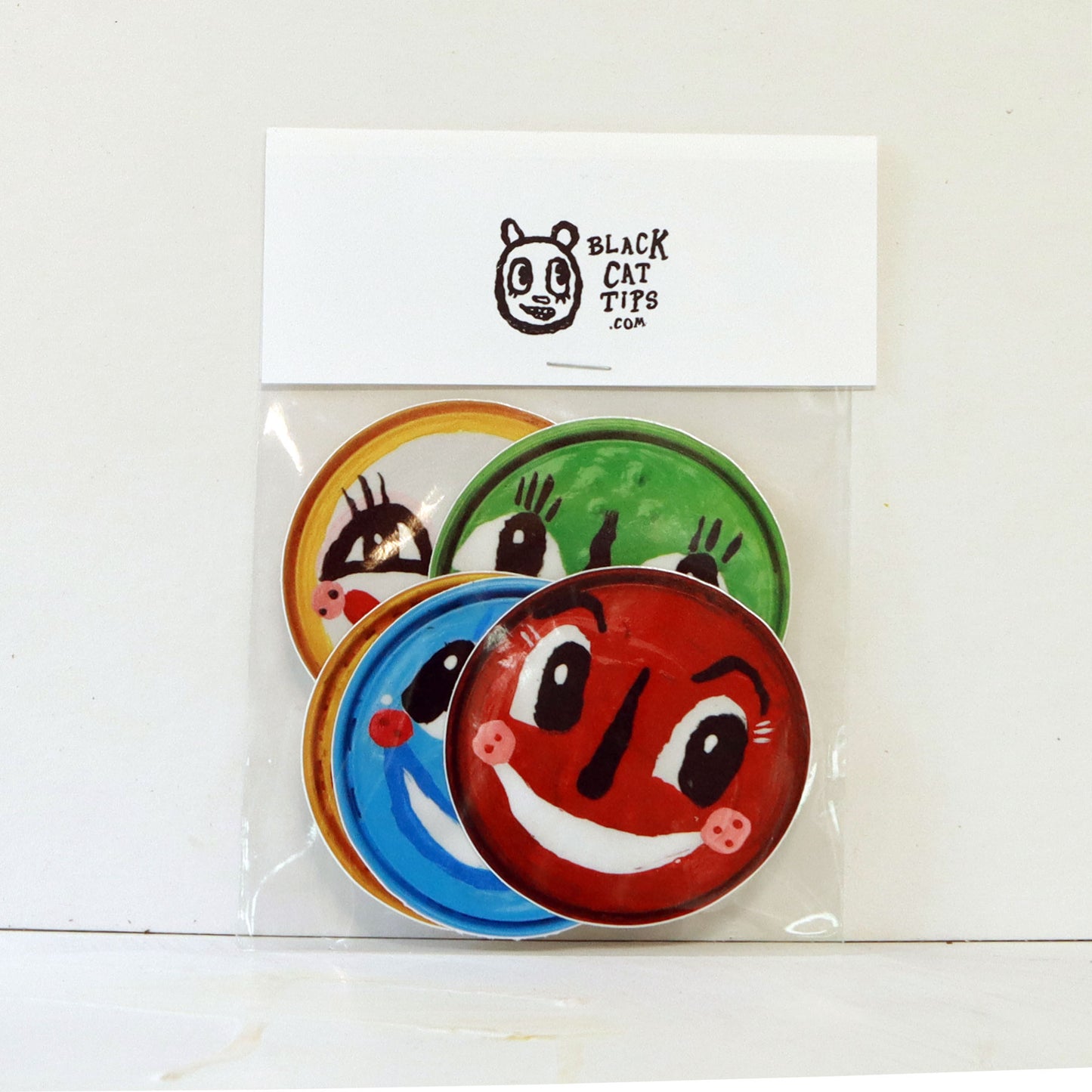 BlackCatTips Sticker Pack - Paint Lids