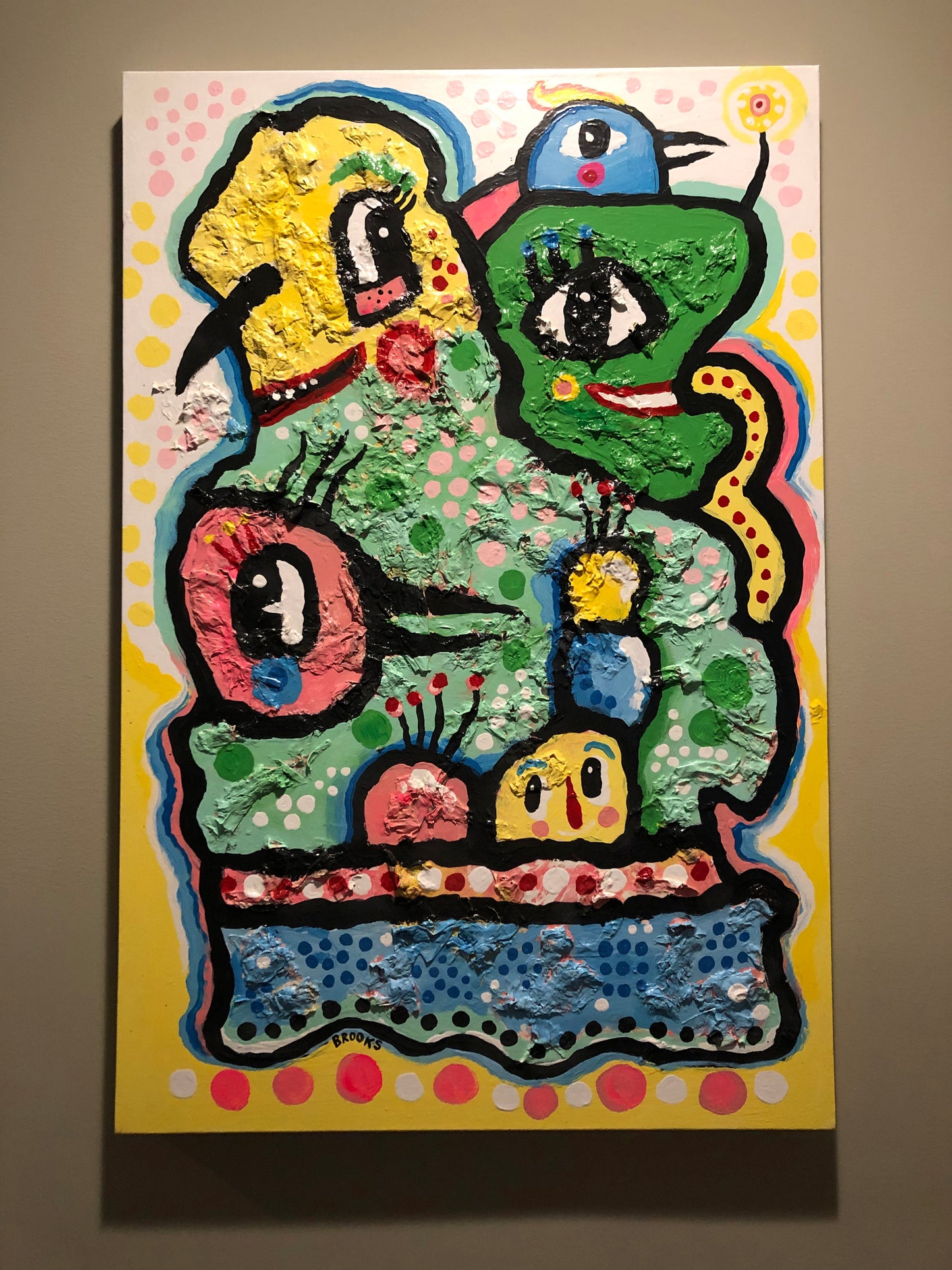 Three Birds and a Cactus
