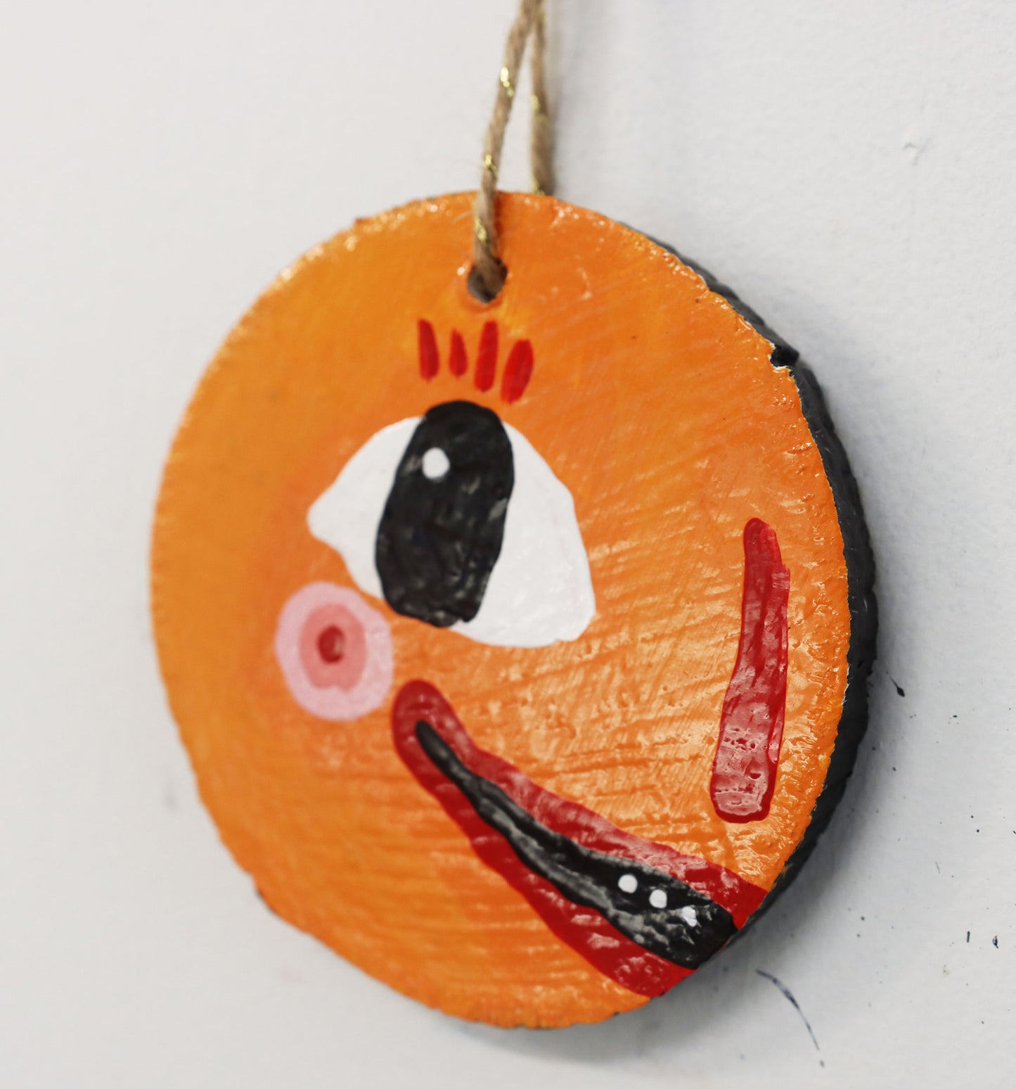 Orange Ornament 25