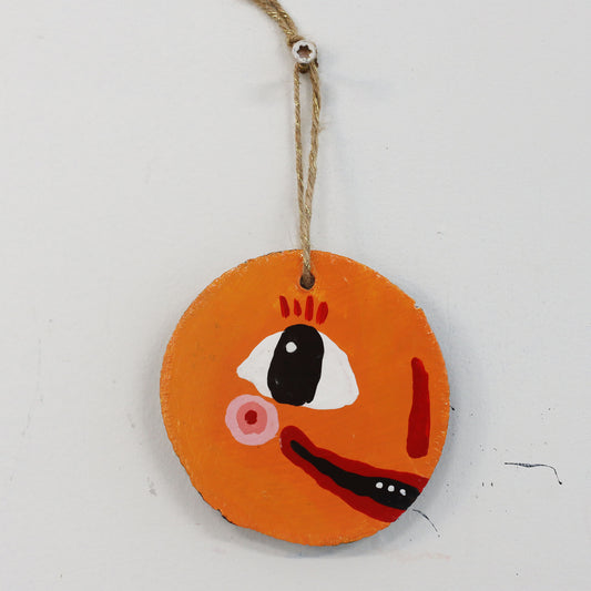 Orange Ornament 25