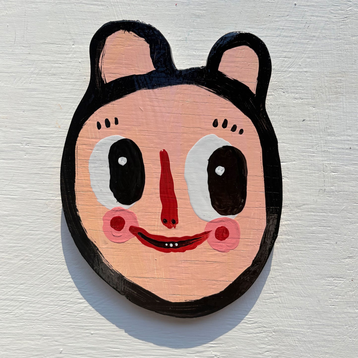 Peach Black Bear