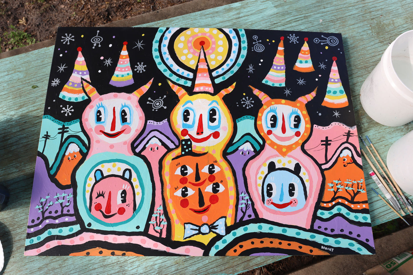 Three Space Owls