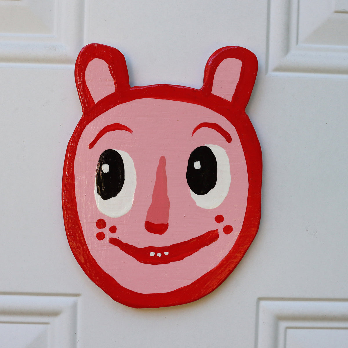 Red Pink Magnet Bear