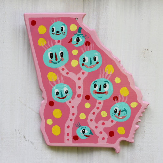 State of Georgia Pink