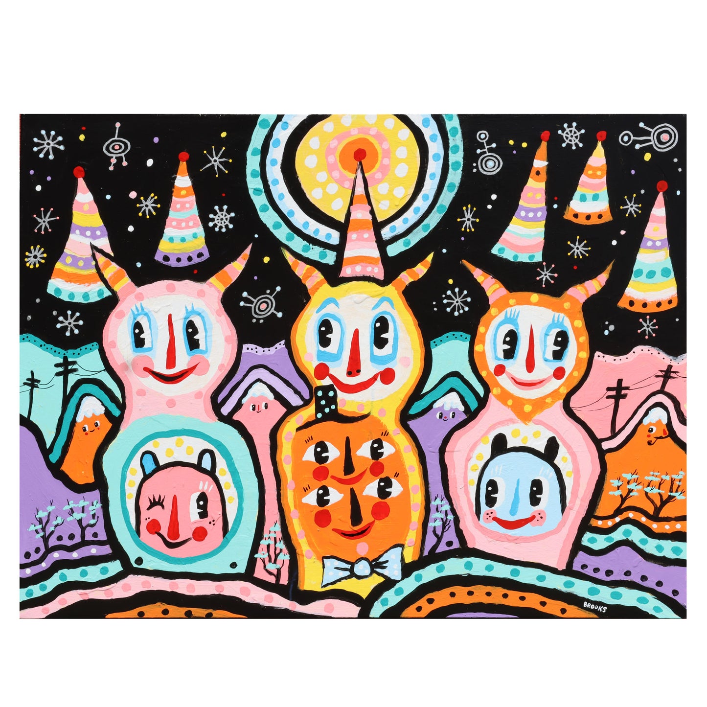 Three Space Owls