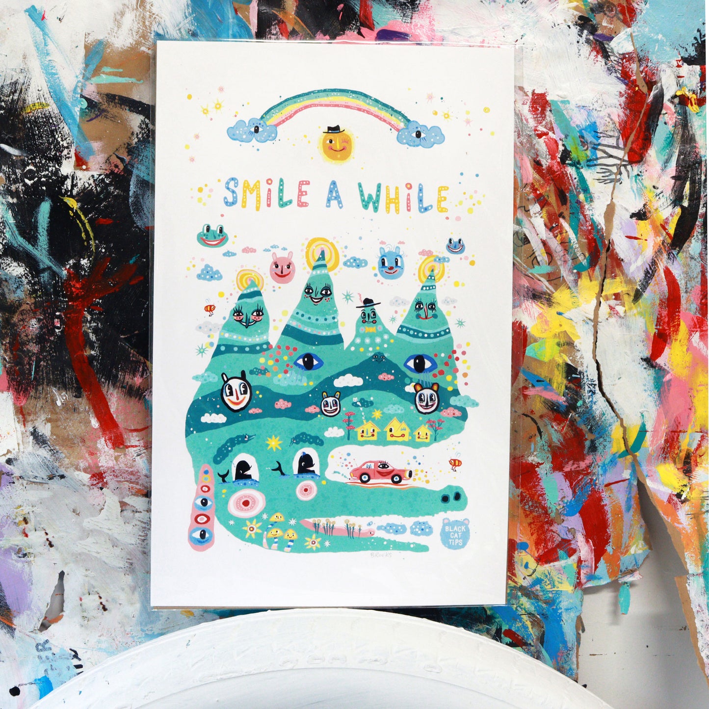 Smile A While Poster - Green Mountain