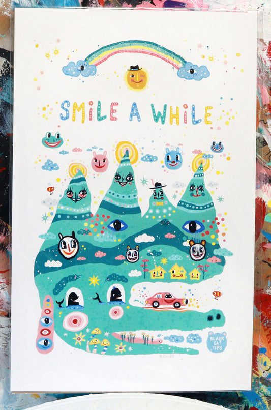 Smile A While Poster - Green Mountain