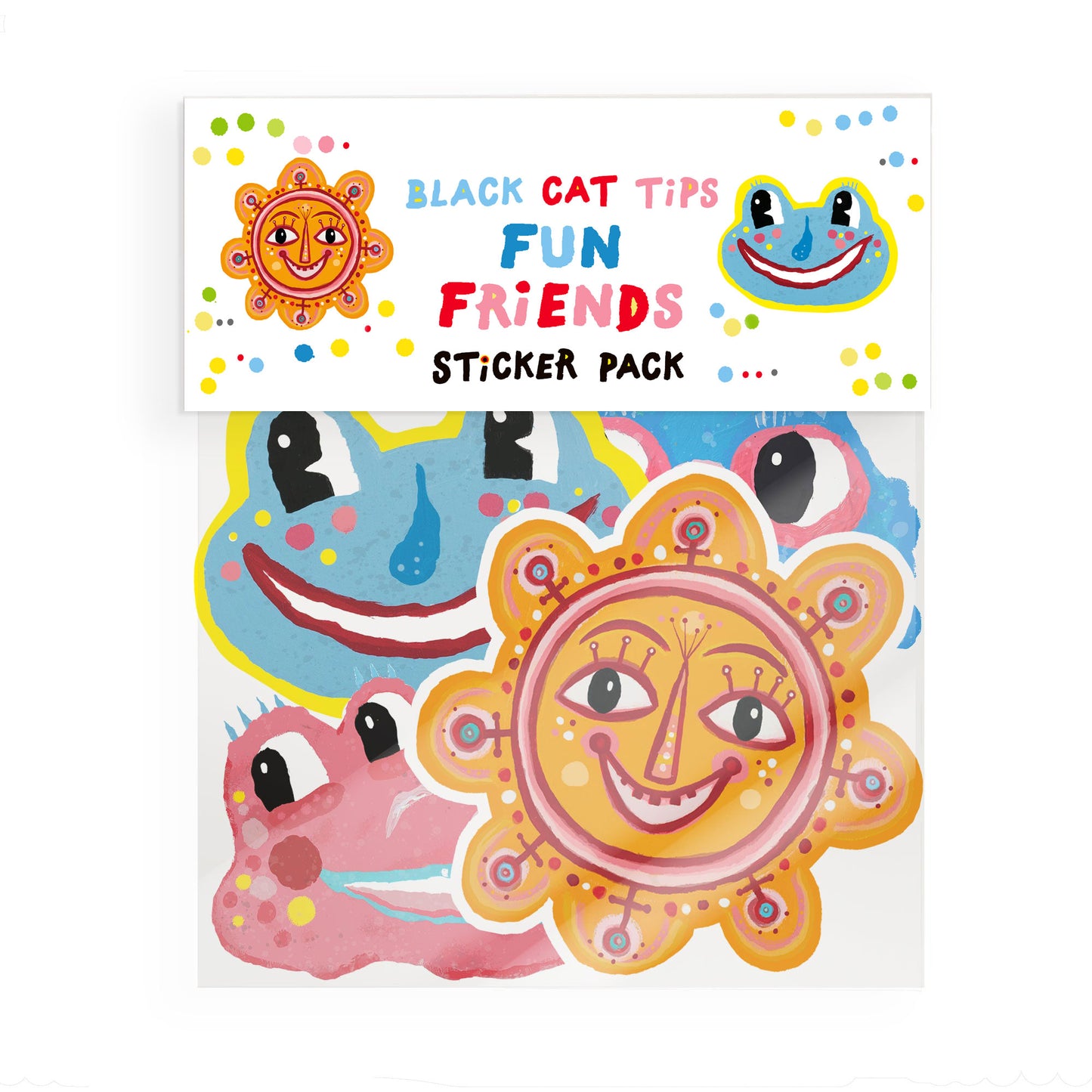 BlackCatTips Sticker Pack - Fun Friends